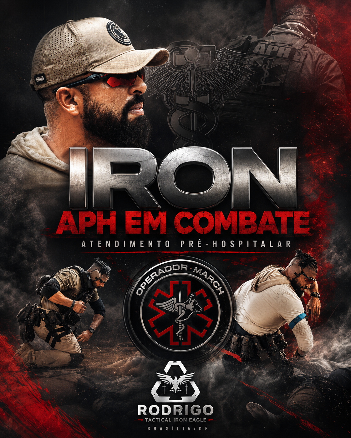 Arte oficial do treinamento Iron APH