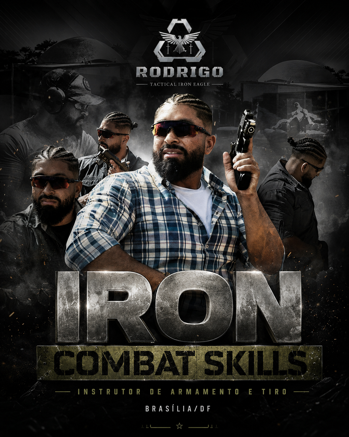 Arte oficial do treinamento Iron Combat