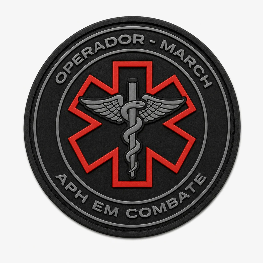 Brevê oficial Operador MARCH — APH em Combate